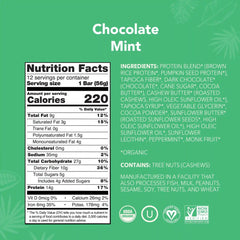 Chocolate Mint - Protein Bars